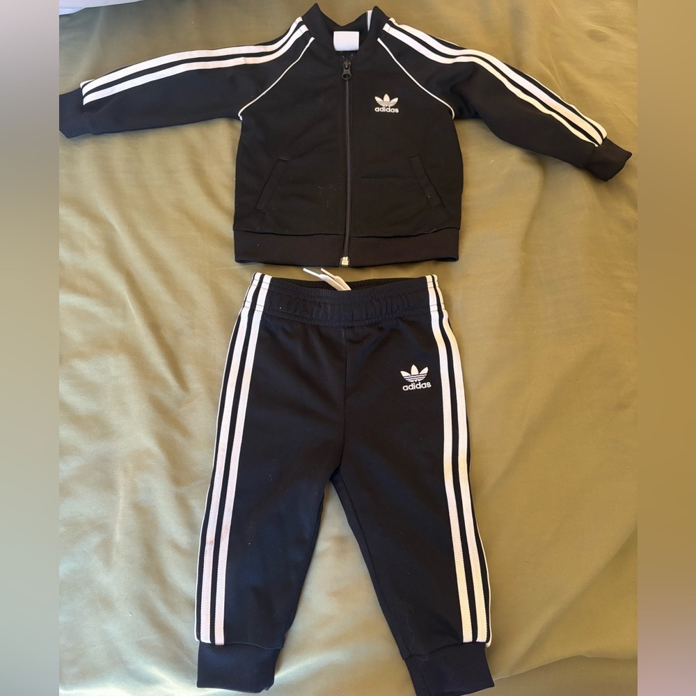 Adidas track suit - 12 mos